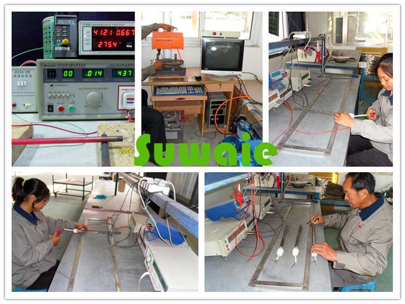 220V Hot Runner Coil Manifold Heater test